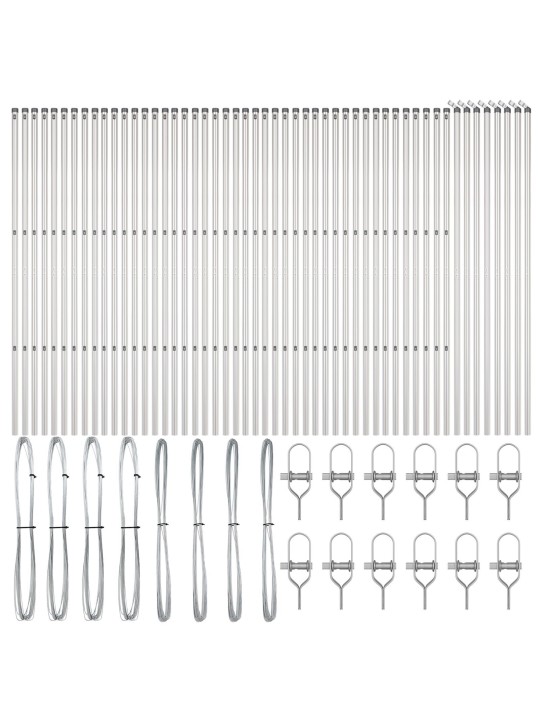 AEDEPOSTID 52 TK Ø32 MM 170 CM GALVANISEERITUD TERAS