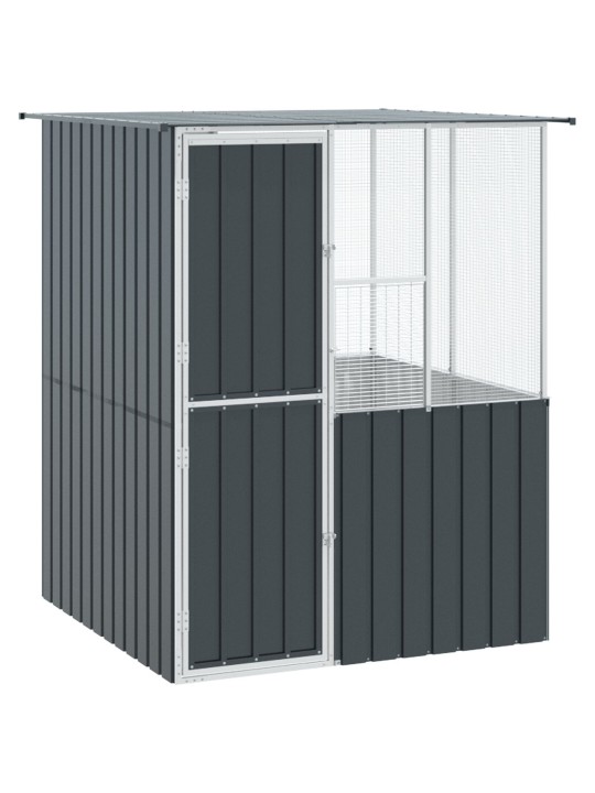 LINNUPUUR ANTRASIIT 215X78X200 CM GALVANISEERITUD TERAS