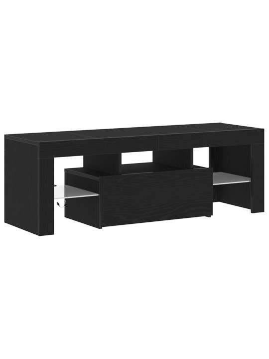 TELERITE JAOKS LED-VALGUSTUSEGA MUST TAMM 120X35X40 CM