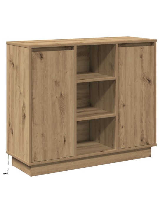 ÖÖKAPP LEDIGA KÄSITÖÖNA VALMISTATUD TAMM 90X32X75 CM TEHISPUIT