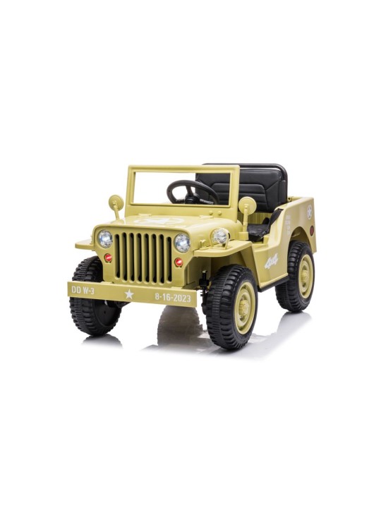 Laste Elektriauto JH-103 Khaki 4x4