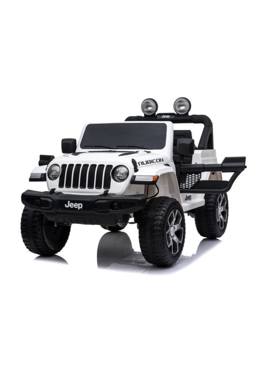 Elektriline pealeistutav Jeep Rubicon 4x4 Valge