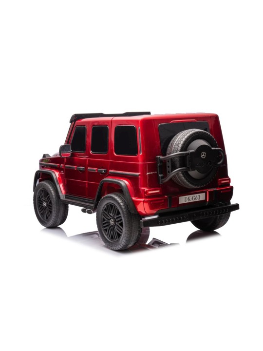 Elektriauto Lastele Mercedes G63 XXL Punane 24V
