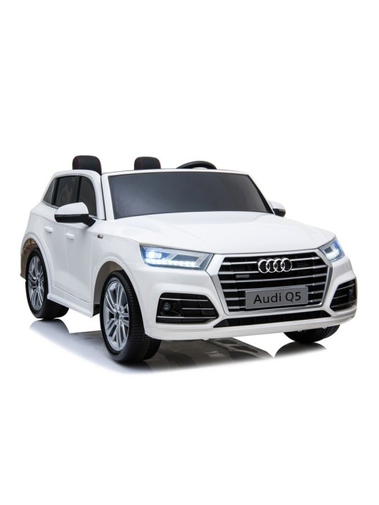 Audi Q5 2-istekohaga Valge Laste Elektriauto