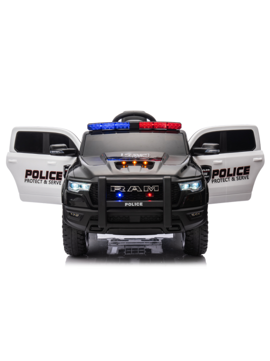Elektriauto Lastele ZB618P Dodge Ram Police Must