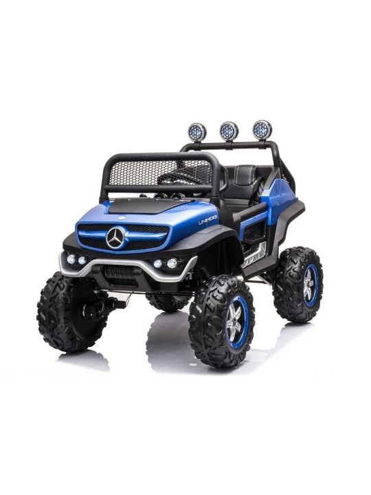 Laste Elektriauto  Mercedes Unimog S Värvitud Sinine