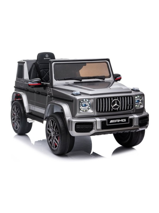 Mercedes G63 AMG Laste Elektriauto – Hõbedane