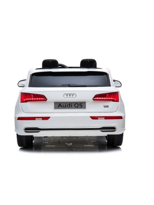 Audi Q5 2-istekohaga Valge Laste Elektriauto
