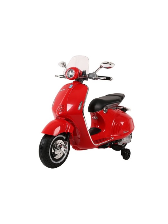 Punane Elektriline Scooter Vespa GTS 300