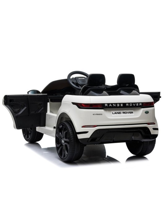 Range Rover Evoque Laste Elektriauto Valge