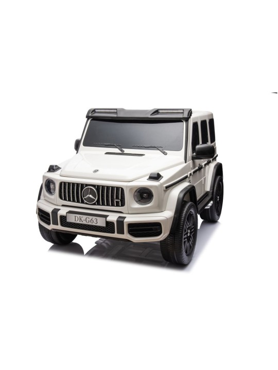 Laste Elektriauto Mercedes G63 XXL Valge 4x4