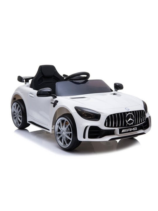 Mercedes GTR Laste Elektriauto Valge