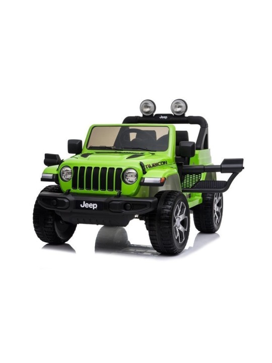 Elektriline pealeistutav Jeep Rubicon 4x4 Roheline