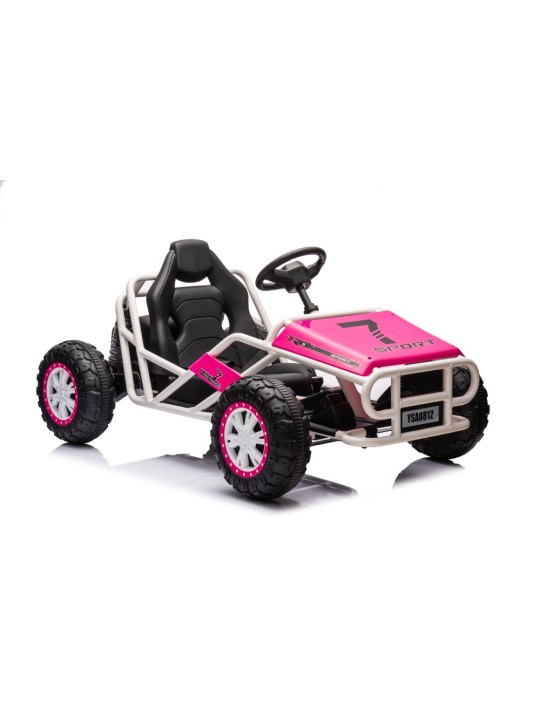 Elektriline Buggy Lastele A8812 Roosa 24V