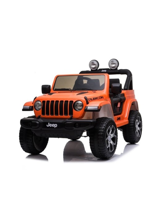 Elektriline pealeistutav Jeep Rubicon 4x4 Oranž