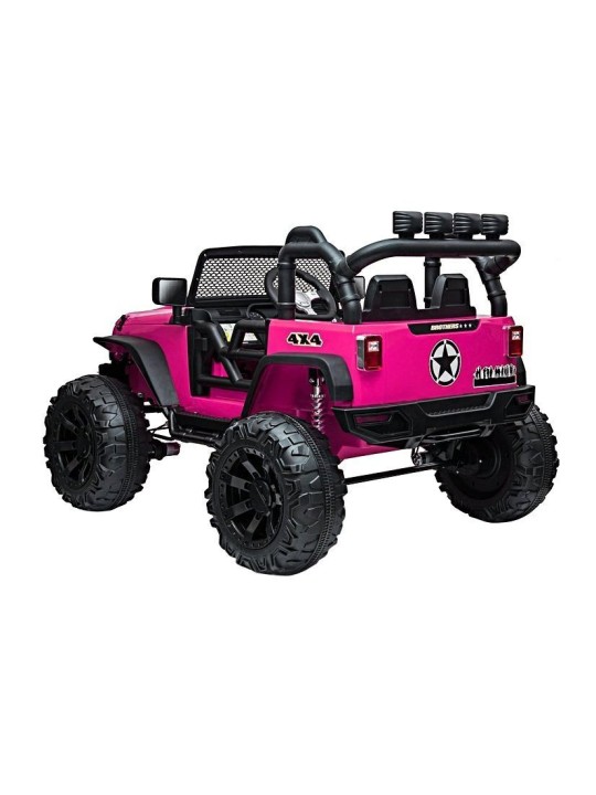 Jeep JC666 Laste Elektriauto Rose Värvitud