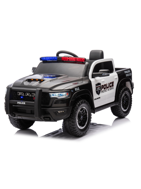 Elektriauto Lastele ZB618P Dodge Ram Police Must