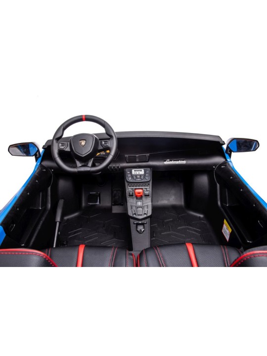 Laste Elektriauto Lamborghini XXL A8803 Sinine 24V