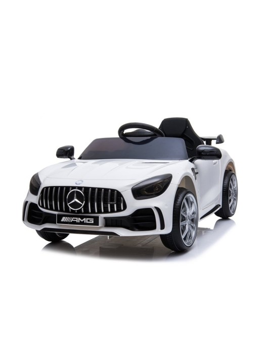 Mercedes GTR Laste Elektriauto Valge