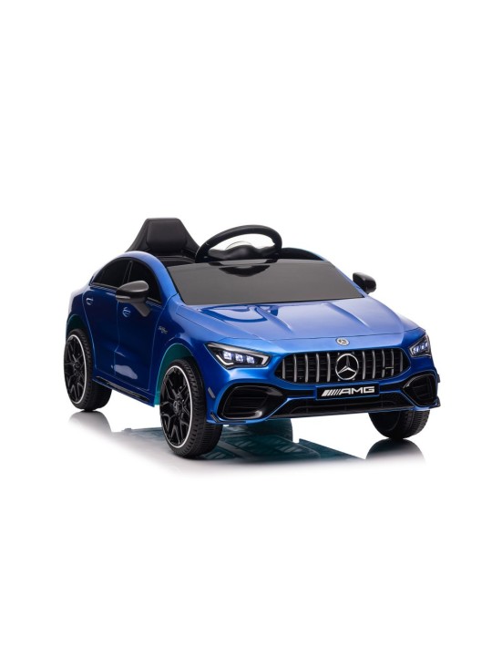Elektriauto Lastele Mercedes CLA 45s AMG Sinine Värvitud 4x4