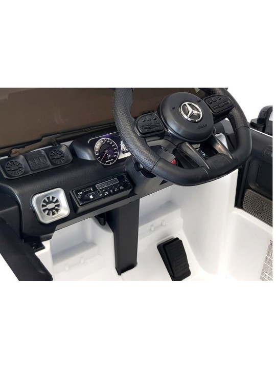 Laste Elektriauto Mercedes G63 Valge