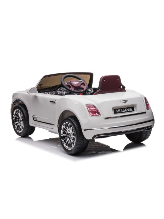 Laste Elektriauto Bentley Mulsanne Valge