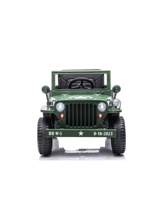 Laste Elektriauto JH-103 Army Roheline 4x4