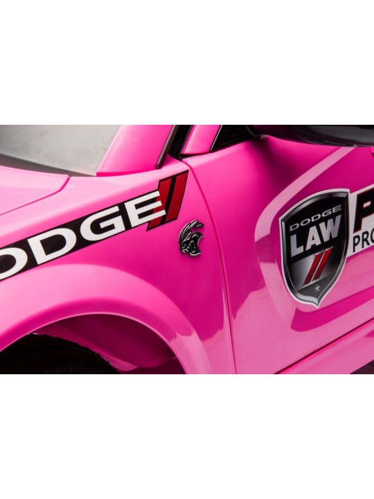Laste Elektriauto Dodge Laadija Police Roosa