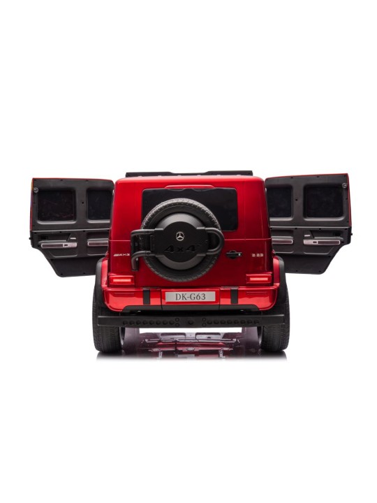Elektriauto Lastele Mercedes G63 XXL Punane 24V