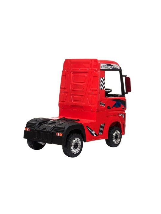 Laste Elektriauto Mercedes Actros Punane