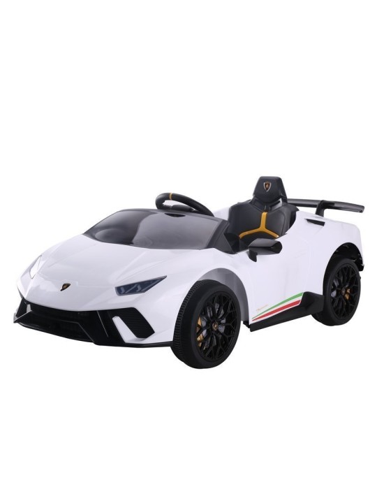 Laste Elektriauto Lamborghini Huracan Valge