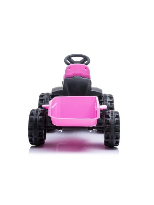 Elektriline Traktor Lastele TR1908T Roosa