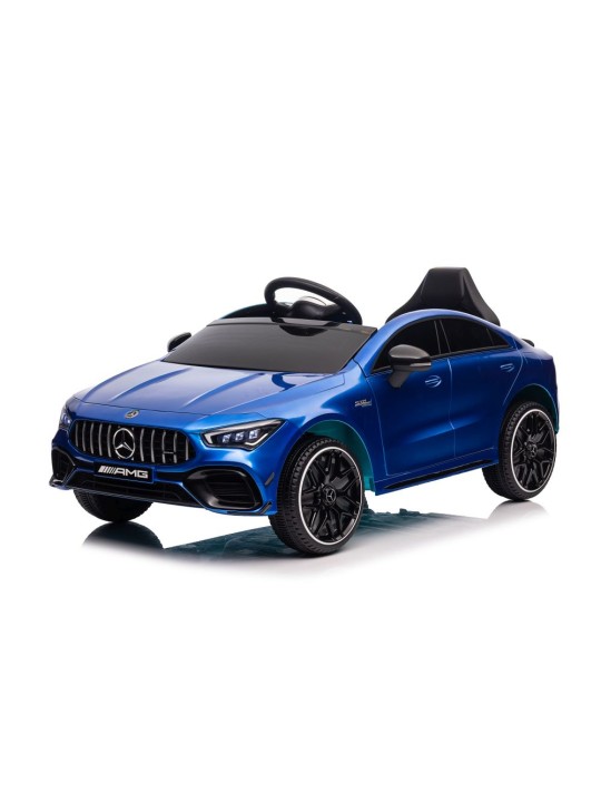 Elektriauto Lastele Mercedes CLA 45s AMG Sinine Värvitud 4x4