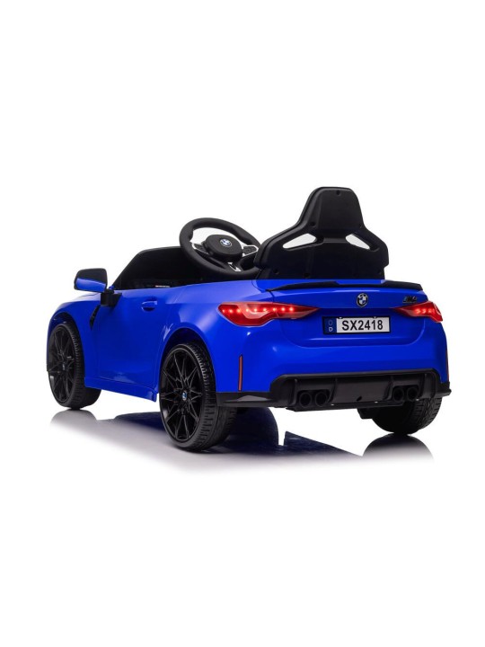BMW M4 Laste Elektriauto Värvitud Sinine