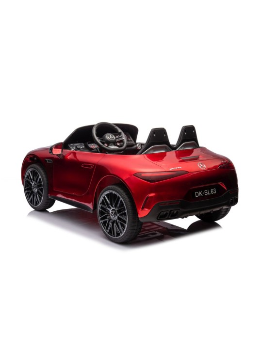 Mercedes AMG SL63 Elektriauto Lastele, Punane Värvitud