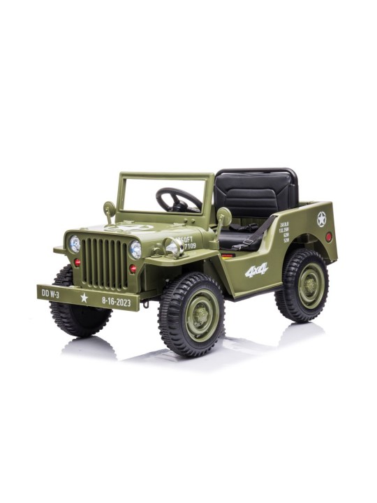 Laste Elektriauto JH-103 Olive Roheline 4x4