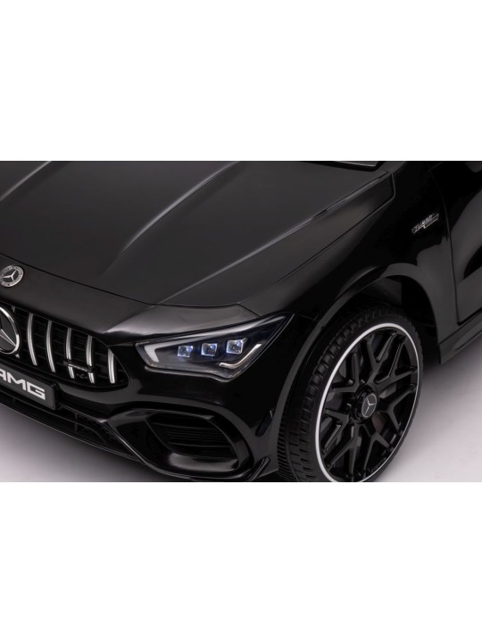 Laste Elektriauto Mercedes CLA 45s AMG Must Värvitud 4x4