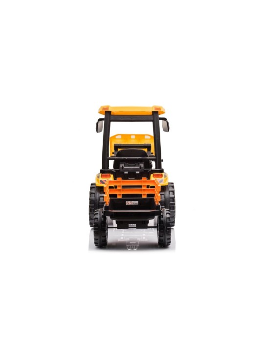 Elektriline Traktor Lastele koos treileriga Hercules Kollane 24V