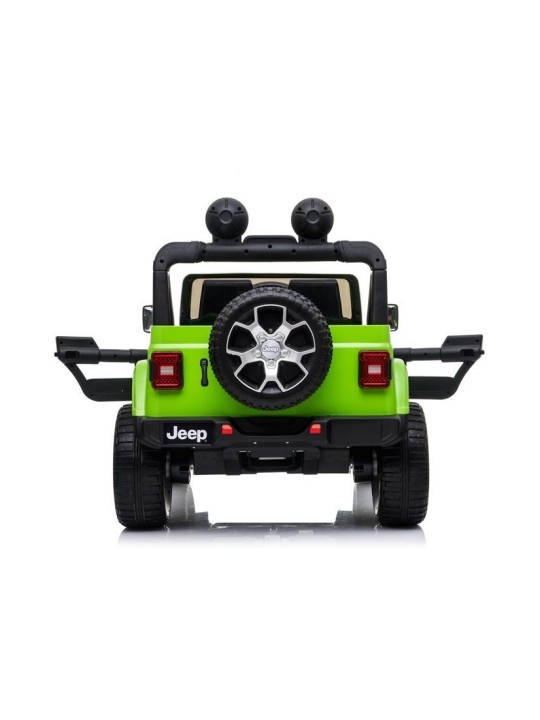 Elektriline pealeistutav Jeep Rubicon 4x4 Roheline