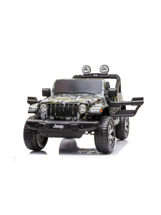Laste Elektriauto Jeep Wrangler Rubicon DK-JWR555 Camo