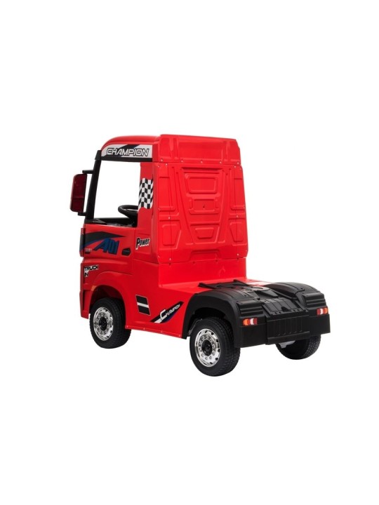Laste Elektriauto Mercedes Actros Punane