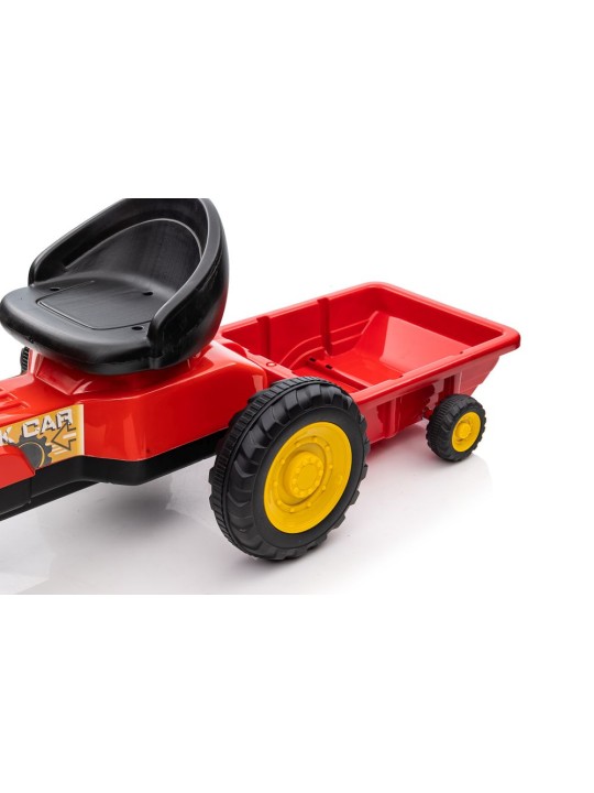 Traktor lastele G206 Punane