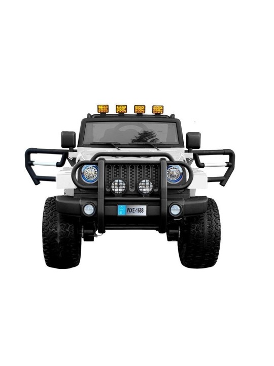 Laste Elektriauto WXE-1688 4x4 Valge