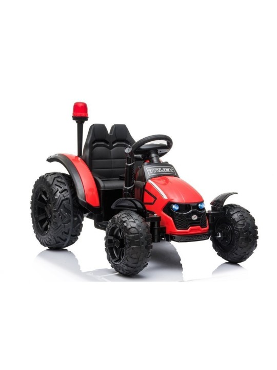 Elektriline Traktor Lastelez Przyczepą HZB-200 Punane