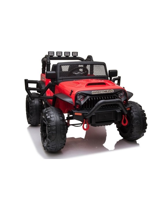 Jeep JC666 Laste Elektriauto Punane