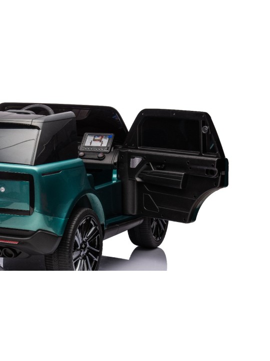 Laste Elektriauto DK-RR998 Roheline Värvitud