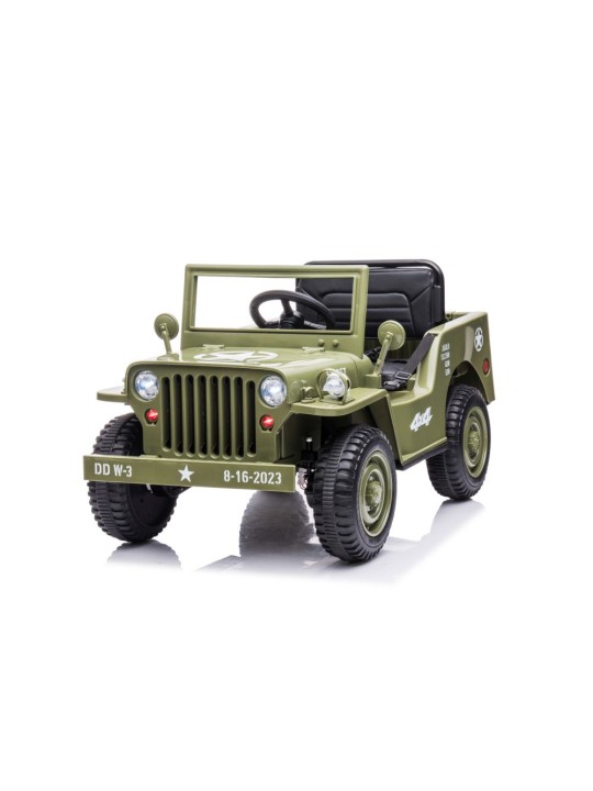Laste Elektriauto JH-103 Olive Roheline 4x4