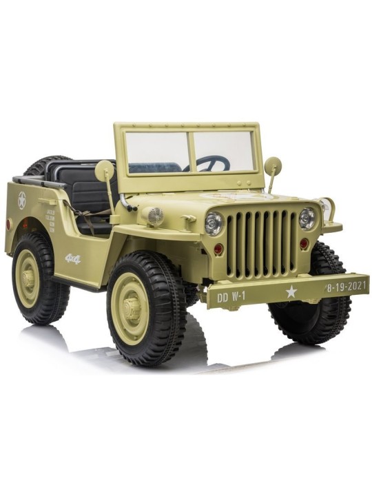 Laste Elektriauto JH101 Khaki