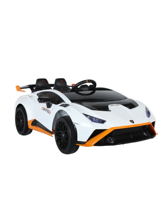 Valge Lamborghini STO DRIFT Elektriline Sõiduk