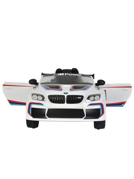 Valge BMW M6 GT3 Laste Elektriauto